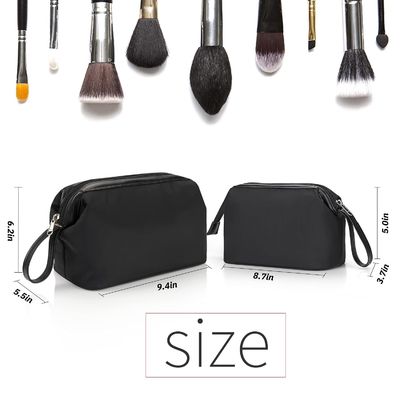 Borsa lavata su ordinazione della toilette di viaggio del poliestere della borsa cosmetica dell'articolo da toeletta del poliestere degli uomini all'ingrosso dell'adulto per gli uomini