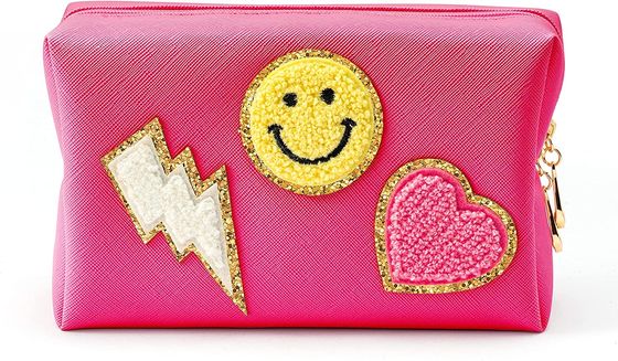 organizzatore di gusto squisito di trucco delle donne di viaggio della borsa cosmetica di cuoio impermeabile dell'unità di elaborazione