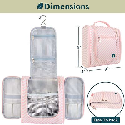 Organizzatore d'attaccatura resistente For Women Men della borsa dell'articolo da toeletta di viaggio dell'acqua