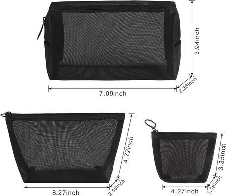 Resistente di acqua leggero della borsa di trucco della borsa dell'articolo da toeletta di viaggio con la maniglia pratica