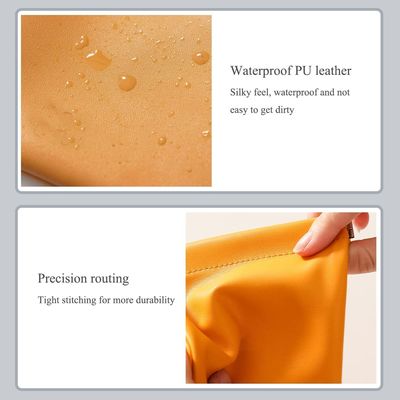 Tasca cosmetica di compressione della borsa della tasca leggera di cuoio impermeabile della borsa