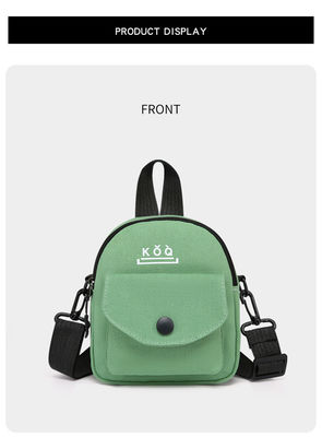 Versione coreana Girl Bouncing Di Small Bag sveglia della borsa di Casual Small Canvas del messaggero