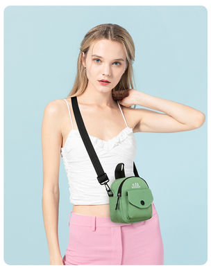 Versione coreana Girl Bouncing Di Small Bag sveglia della borsa di Casual Small Canvas del messaggero