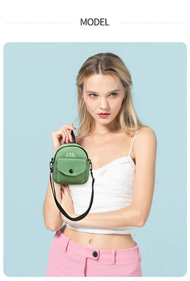 Versione coreana Girl Bouncing Di Small Bag sveglia della borsa di Casual Small Canvas del messaggero