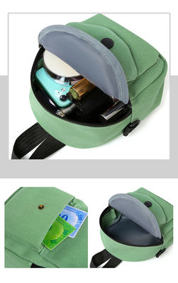 Versione coreana Girl Bouncing Di Small Bag sveglia della borsa di Casual Small Canvas del messaggero