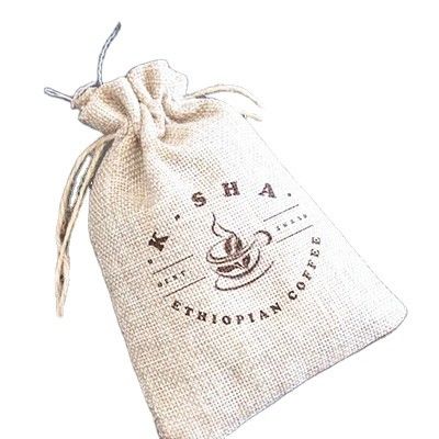 L'immagazzinamento in all'ingrosso la tasca del pacco del cotone e della canapa della fabbrica della Cina tutti i tipi di tessuti di prima scelta dei regali può essere usato ripetutamente