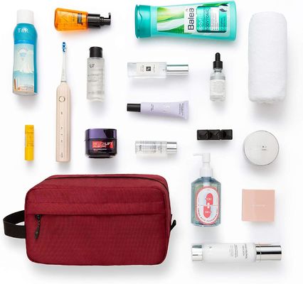 La borsa di multicolors &amp; ben progettata dell'articolo da toeletta che appende il corredo di Dopp per gli uomini innaffia la borsa di rasatura resistente per il viaggio