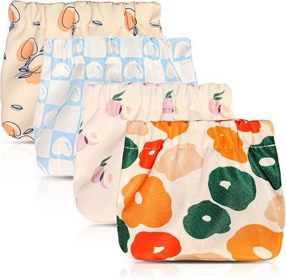 4 impermeabili durevoli PCS Mini Cosmetic Bag per le donne, Mini Travel Bag impermeabile, Mini Bag per l'organizzatore del rossetto della borsa