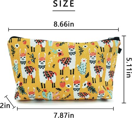 Borsa antiurto e durevole di trucco per l'organizzatore Zipper degli accessori della borsa dell'articolo da toeletta di viaggio della borsa
