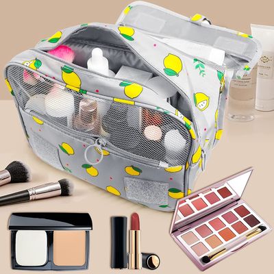 Borsa molle impermeabile dell'articolo da toeletta per la borsa multifunzionale di viaggio della doccia della borsa cosmetica di viaggio delle ragazze delle donne con forte