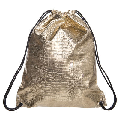 Borsa di corda impermeabile di stoccaggio dell'unità di elaborazione di cordone della cuffia avricolare di cuoio su ordinazione delle borse