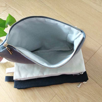 Personalizzi il sacchetto piano nero della tela per tasca libera riutilizzabile del cotone di Ipad ECO la piccola