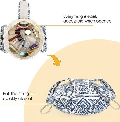Grande organizzatore cosmetico dell'articolo da toeletta delle donne della borsa del cordone della borsa multifunzionale ed impermeabile di trucco per il viaggio