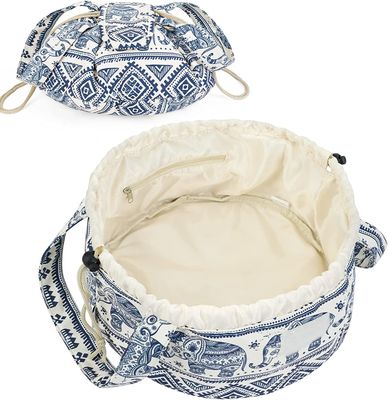 Grande organizzatore cosmetico dell'articolo da toeletta delle donne della borsa del cordone della borsa multifunzionale ed impermeabile di trucco per il viaggio