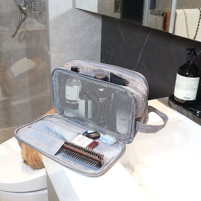 Borsa dell'articolo da toeletta di alta qualità per l'organizzatore resistente all'acqua Dopp Kit dell'articolo da toeletta di viaggio di &amp;Storgae protettivi antiurto degli uomini