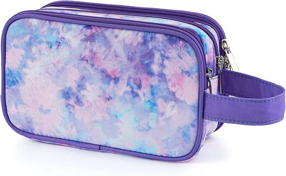 Borsa dell'articolo da toeletta di viaggio per poco giovane viaggio d'attaccatura impermeabile teenager della borsa del lavaggio di trucco cosmetico delle ragazze