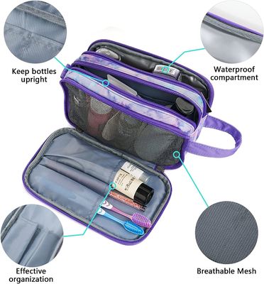 Borsa dell'articolo da toeletta di viaggio per poco giovane viaggio d'attaccatura impermeabile teenager della borsa del lavaggio di trucco cosmetico delle ragazze