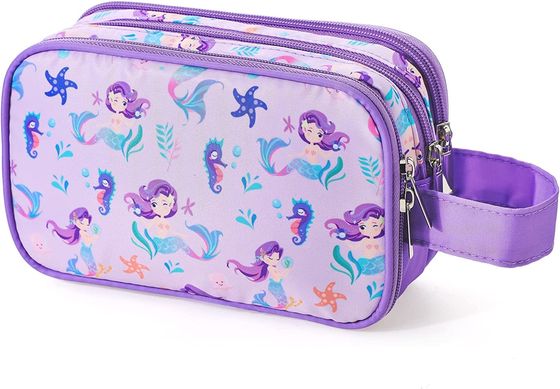 Borsa dell'articolo da toeletta di viaggio per gli articoli da toeletta di viaggio d'attaccatura impermeabili del bambino della borsa del lavaggio di piccolo trucco cosmetico delle ragazze
