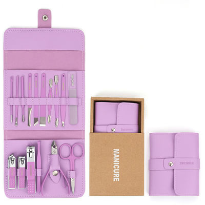 L'unghia Clippers dell'insieme di manicure foggia le forbici Kit For Manicure Tools delle taglierine dell'unghia del cucchiaio dell'orecchio di acciaio inossidabile della famiglia 4/12/16Pcs