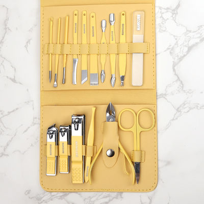 L'unghia Clippers dell'insieme di manicure foggia le forbici Kit For Manicure Tools delle taglierine dell'unghia del cucchiaio dell'orecchio di acciaio inossidabile della famiglia 4/12/16Pcs