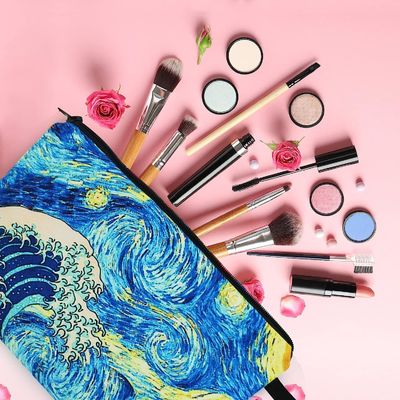 Borsa impermeabile leggera di trucco di viaggio per le donne