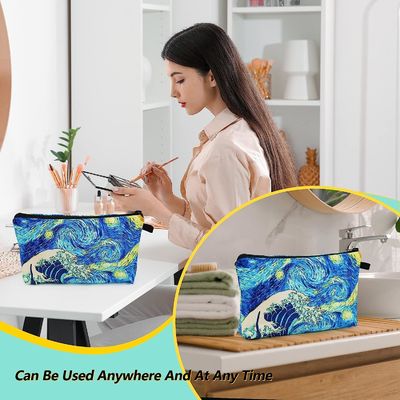 Borsa impermeabile leggera di trucco di viaggio per le donne