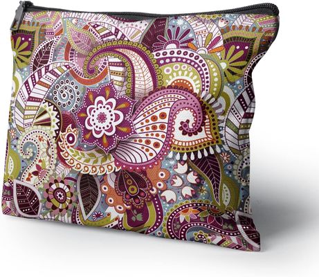 Borsa impermeabile dell'articolo da toeletta di viaggio di Mandala Cosmetic Bag For Women della borsa di trucco