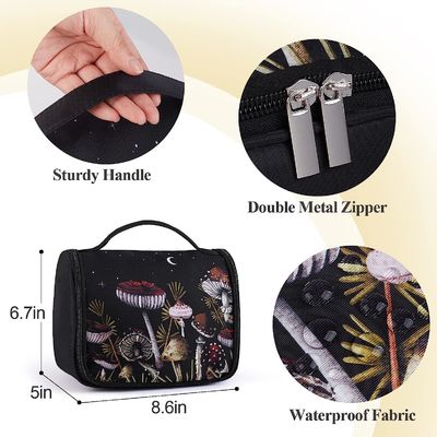 Borsa da toilette protettiva antiurto portatile per donna Borsa da trucco da viaggio multifunzionale Borsa cosmetica carina