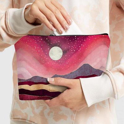Le borse cosmetiche della borsa rispettosa dell'ambiente molle durevole antiurto di trucco viaggiano organizzatore Zipper For Women