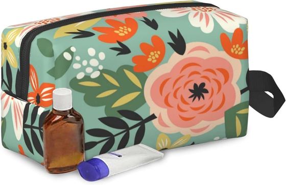 Borsa cosmetica impermeabile multifunzionale Digital dell'articolo da toeletta delle borse stampata