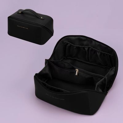 I cosmetici della borsa di trucco di modo insaccano il tessuto dell'unità di elaborazione impermeabile ed a prova d'umidità