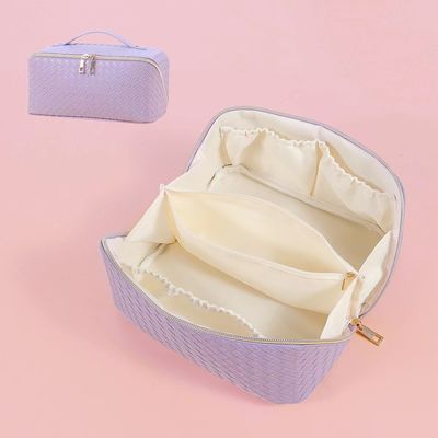 I cosmetici della borsa di trucco di modo insaccano il tessuto dell'unità di elaborazione impermeabile ed a prova d'umidità