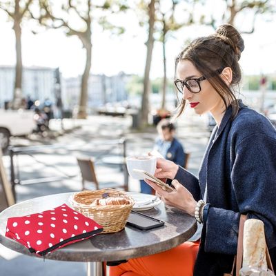 Borse da toilette a pois leggere e impermeabili di alta qualità per ragazze e donne