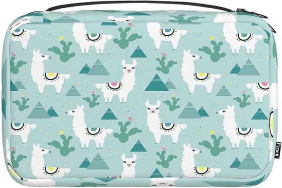 Borsa da viaggio Cactus e montagne Borsa da toilette appesa Borsa da trucco per ufficio scolastico