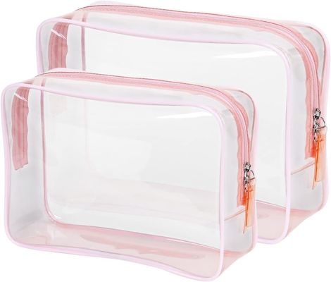 Borsa impermeabile antiurto e durevole dell'articolo da toeletta di Transpatent con la chiusura lampo