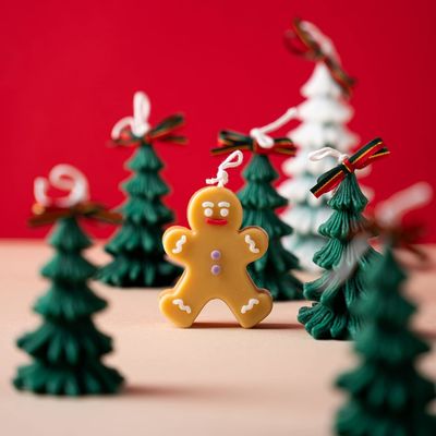 Decorazione di Natale Candele profumate Albero d'inverno per le vacanze Candela profumata di Natale