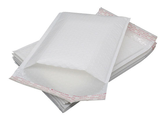 Borse d'imballaggio dell'abbigliamento bianco impermeabile con la stampa su ordinazione per spedire