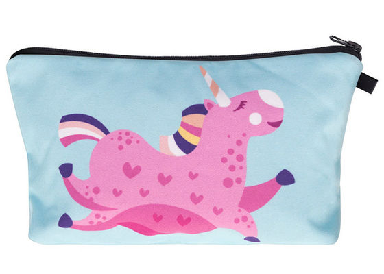 Borsa dell'articolo da toeletta di viaggio di Unicorn Design Cosmetic Bag Organizer 18*13.5cm