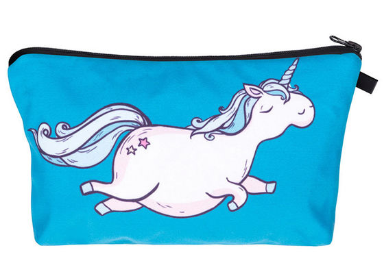 Borsa dell'articolo da toeletta di viaggio di Unicorn Design Cosmetic Bag Organizer 18*13.5cm