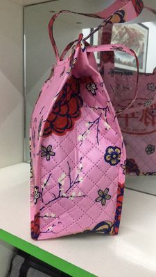 I sacchetti della spesa personali hanno colorato il tipo di qualità superiore pieghevole materiale della tela